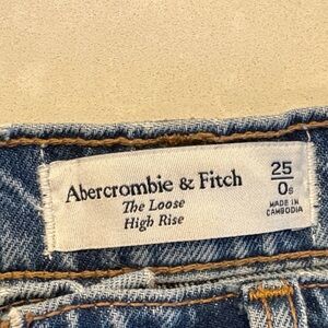 Abercrombie & Fitch Blue High Rise Jeans